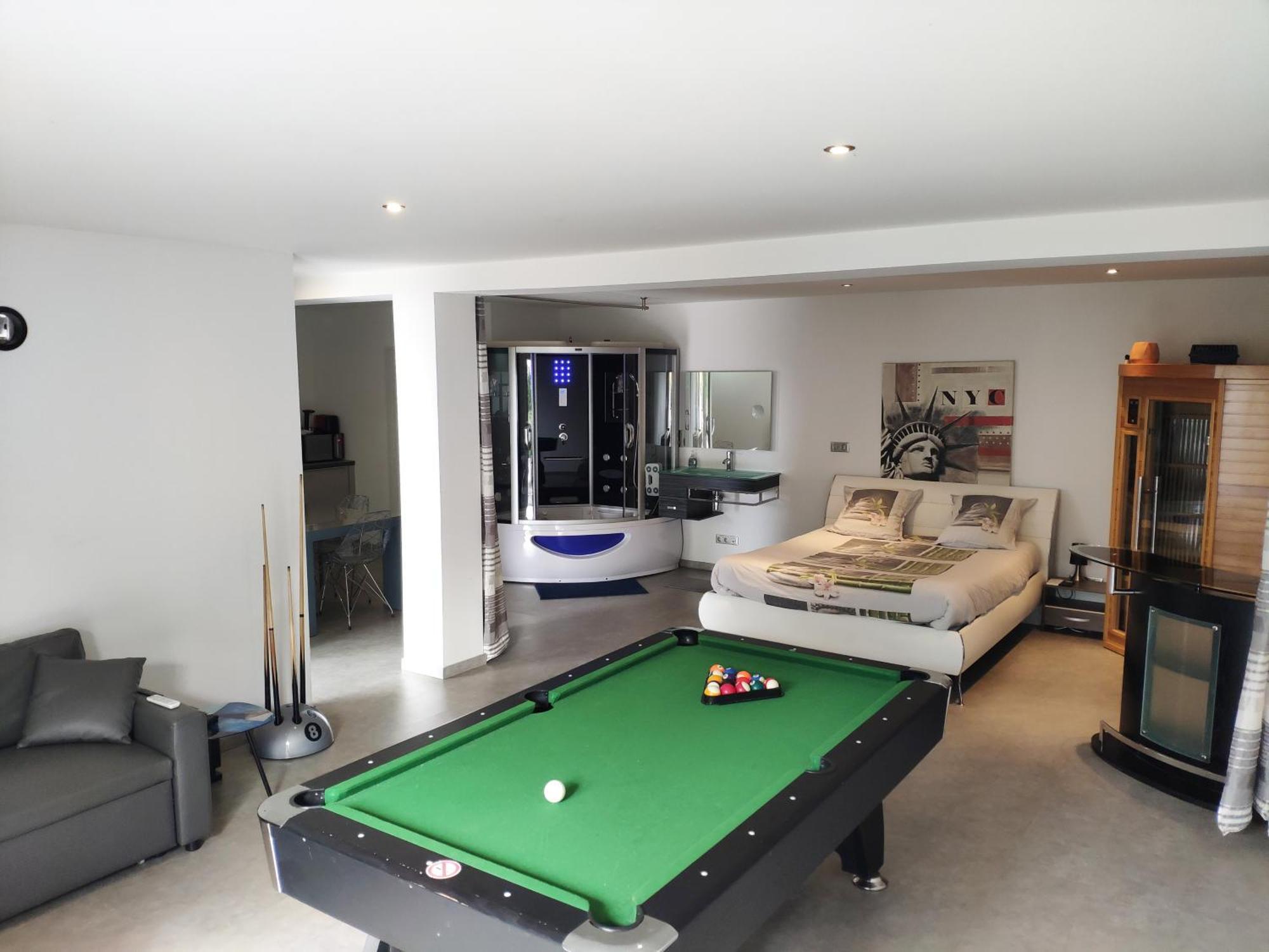 Loft Zen Spa Balneo Parking Gratuit Sauna Hammam Billard Agen Exterior foto